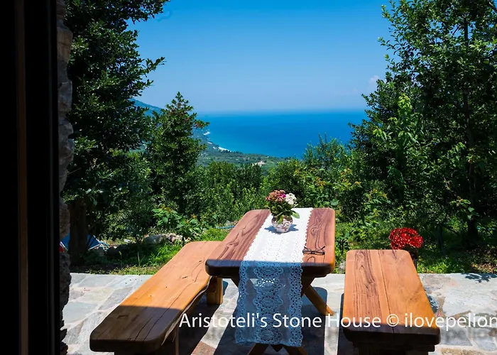 Vakantiehuis Aristoteli's Stone House Makrirrákhi